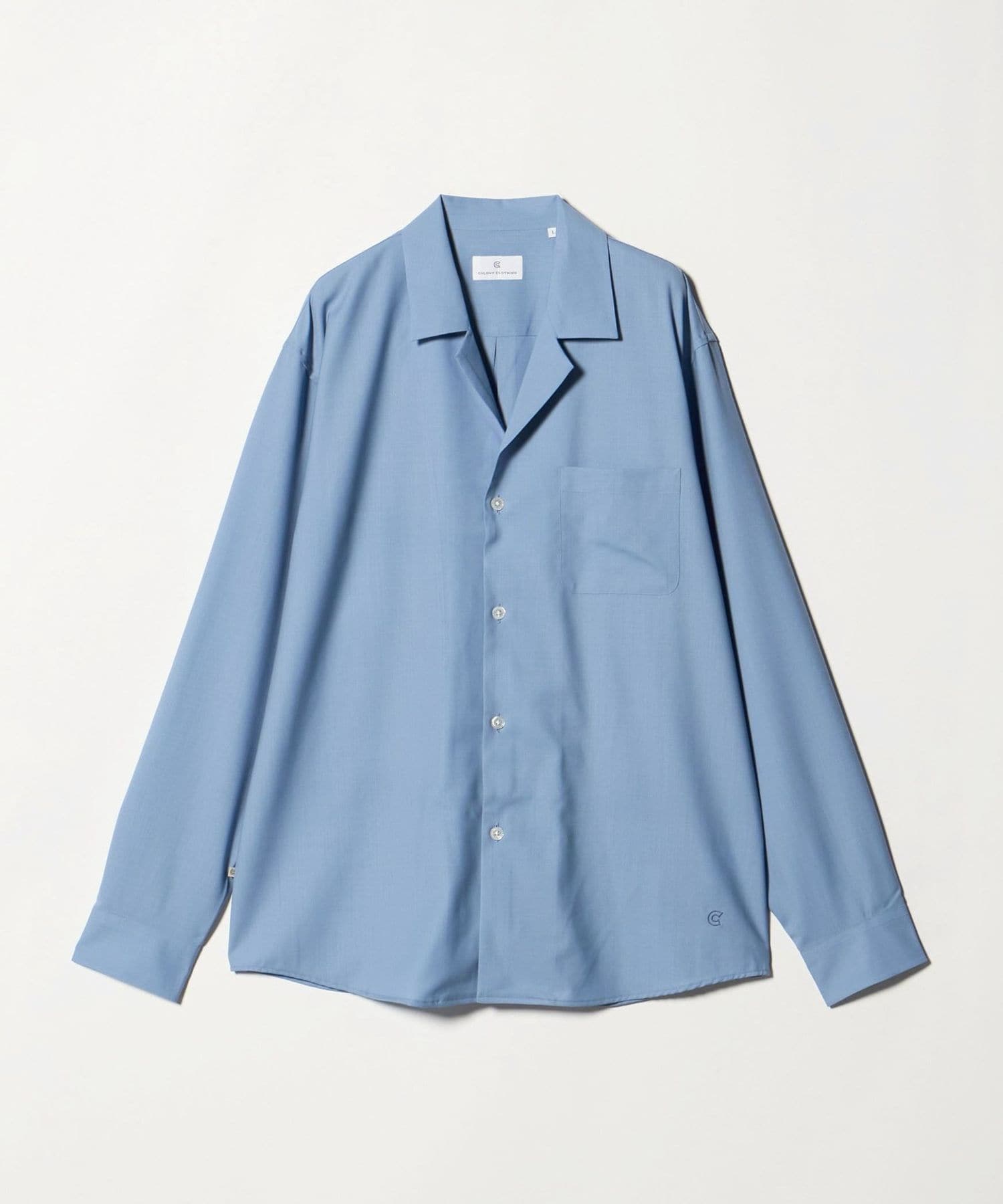 COLONY CLOTHING＞オープンカラー シャツ