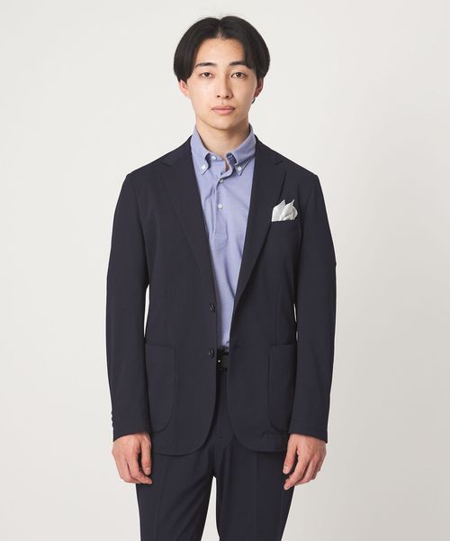 green label relaxing/A＋ ラッカンジャージ 2B スタンダード セットアップジャケット ―ウォッシャブル・ストレッチ・吸水速乾―/セットアップ ジャケット