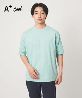 green label relaxing/A＋ COOL ビズ クルーネック カットソー Tシャツ ―接触冷感・吸水速乾―/Tシャツ / カットソー
