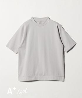 green label relaxing/A＋ COOL ビズ クルーネック カットソー Tシャツ ―接触冷感・吸水速乾―/Tシャツ / カットソー