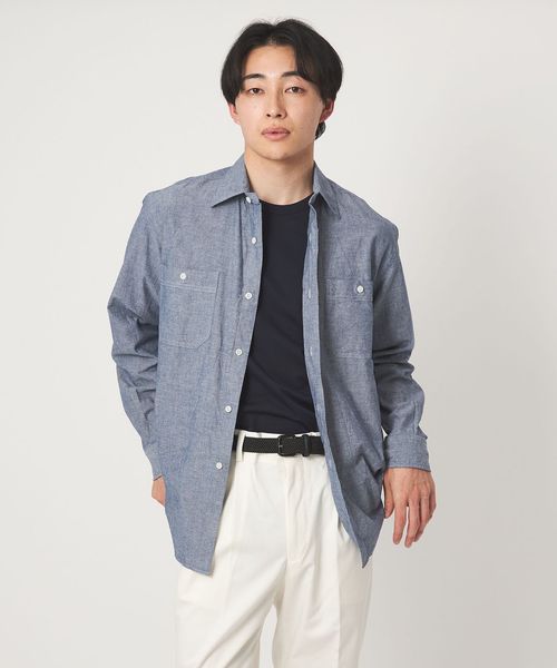 green label relaxing/HITOYOSHI ダンガリー シャツ/シャツ / ブラウス