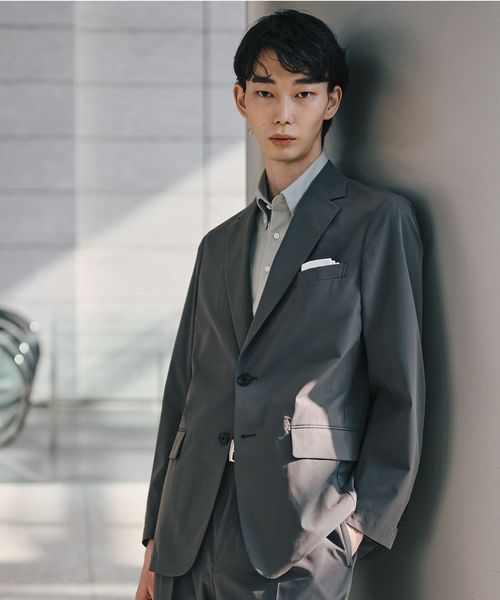 green label relaxing/A＋ PERTEX UNLIMITED コットンライク リラックス セットアップジャケット ―ウォッシャブル・ストレッチ・撥水―/セットアップ ジャケット