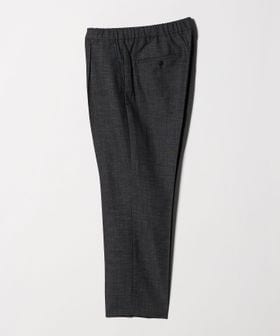 green label relaxing/TW リネン デニムライク 01 ワイド 1プリーツ スラックス セットアップパンツ/セットアップ パンツ