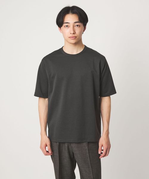 green label relaxing/ハイツイスト ツイル クルーネック カットソー/Tシャツ / カットソー
