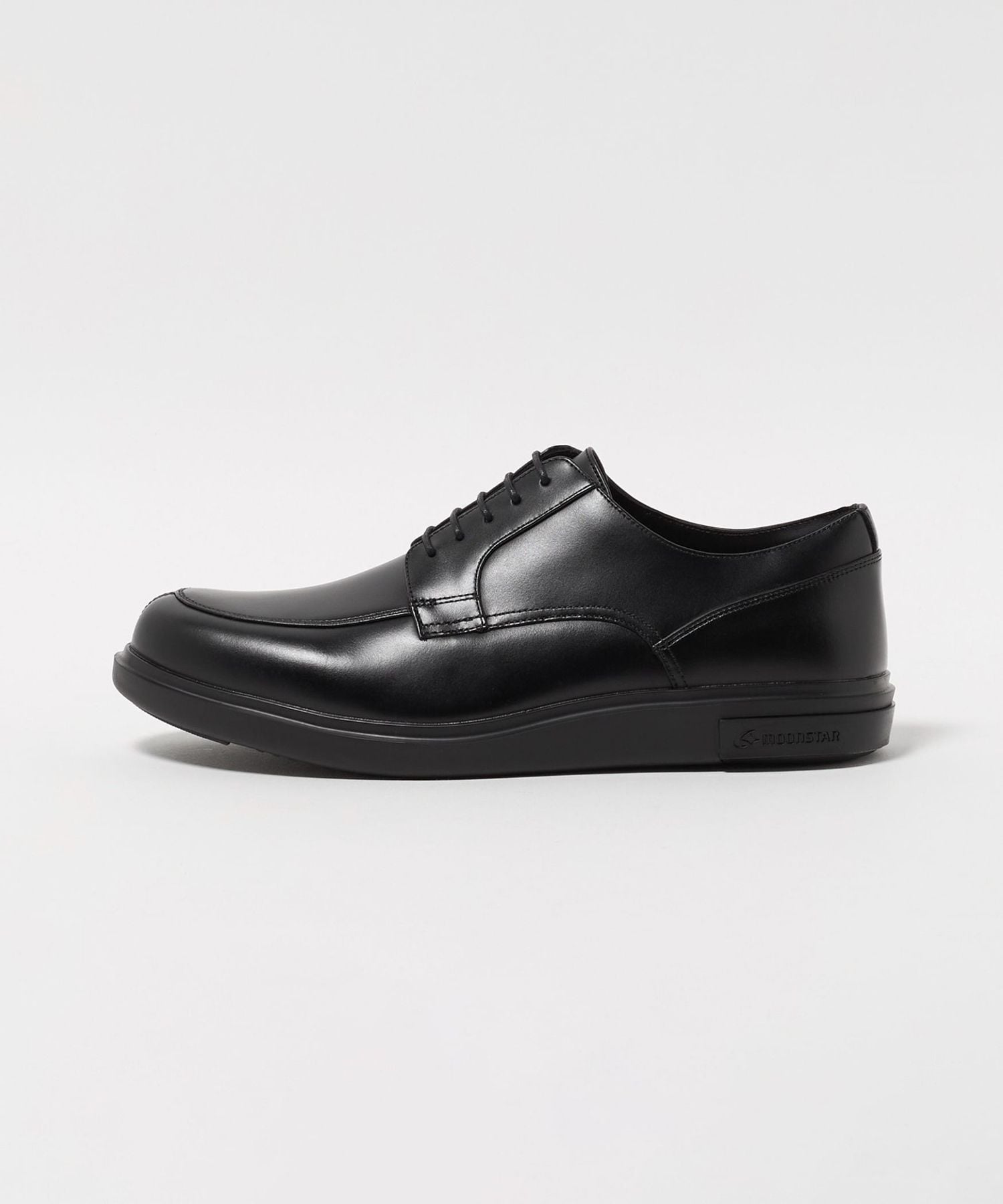 UNITED ARROWS Uチップシューズ COZY 26cm ブラック MOONSTAR＞gently Uチップ ブラック ドレススニーカー