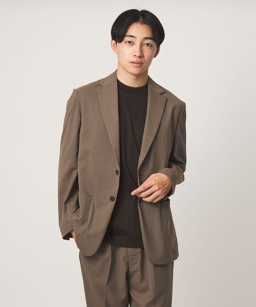 green label relaxing/A＋ air TWトロピカル 無地 2B リラックス 2P セットアップ ジャケット ―ウォッシャブル・通気性―/セットアップ ジャケット