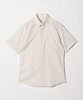 green label relaxing/エブリット TC パナマ ストライプ スタンダード ボタンダウン ショートスリーブ シャツ ―イージーアイロン・通気性―/シャツ / ブラウス
