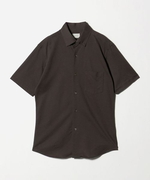 green label relaxing/エブリット TC ジャージー スタンダード スナップ ボタンダウン ショートスリーブ シャツ ―イージーアイロン―/シャツ / ブラウス