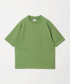 green label relaxing/ミニ ワッフル ビズ クルーネック カットソー ―UVカット―/Tシャツ / カットソー