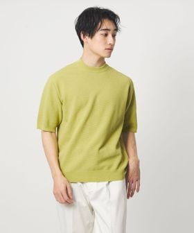 green label relaxing/タック ピケ ビズ クルーネック ニット ―ウォッシャブル―/ニット / セーター