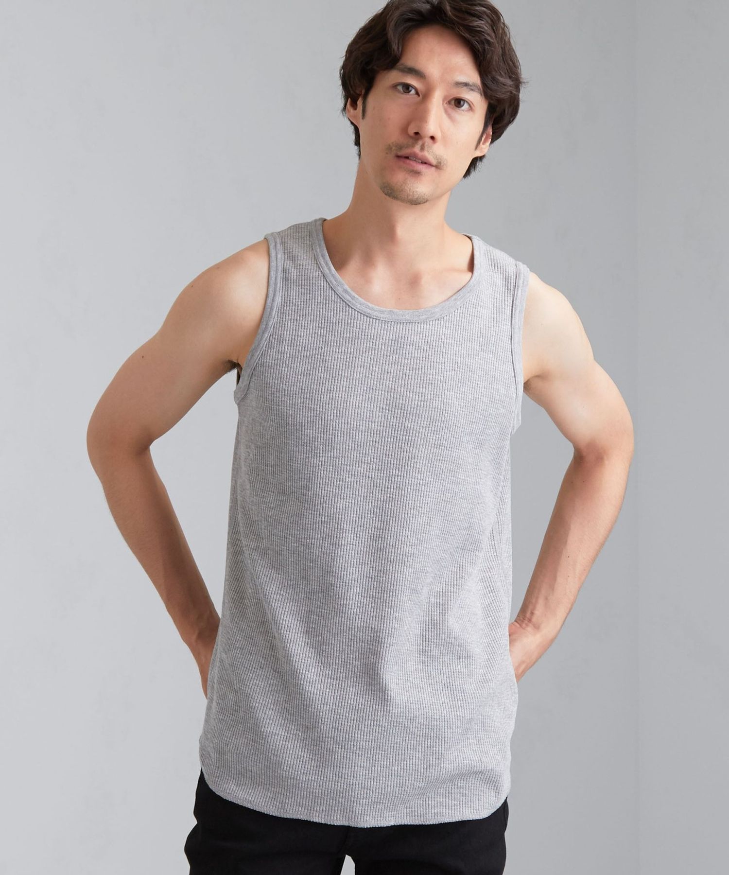 6 Roku Waffle Tank Top タンクトップ 低価格で大人気の
