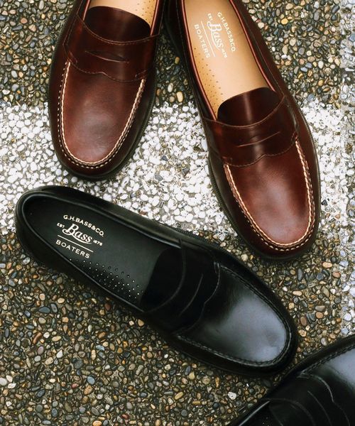 別注 ジー エイチ バス Sc G H Bass Deck Logan ローファー