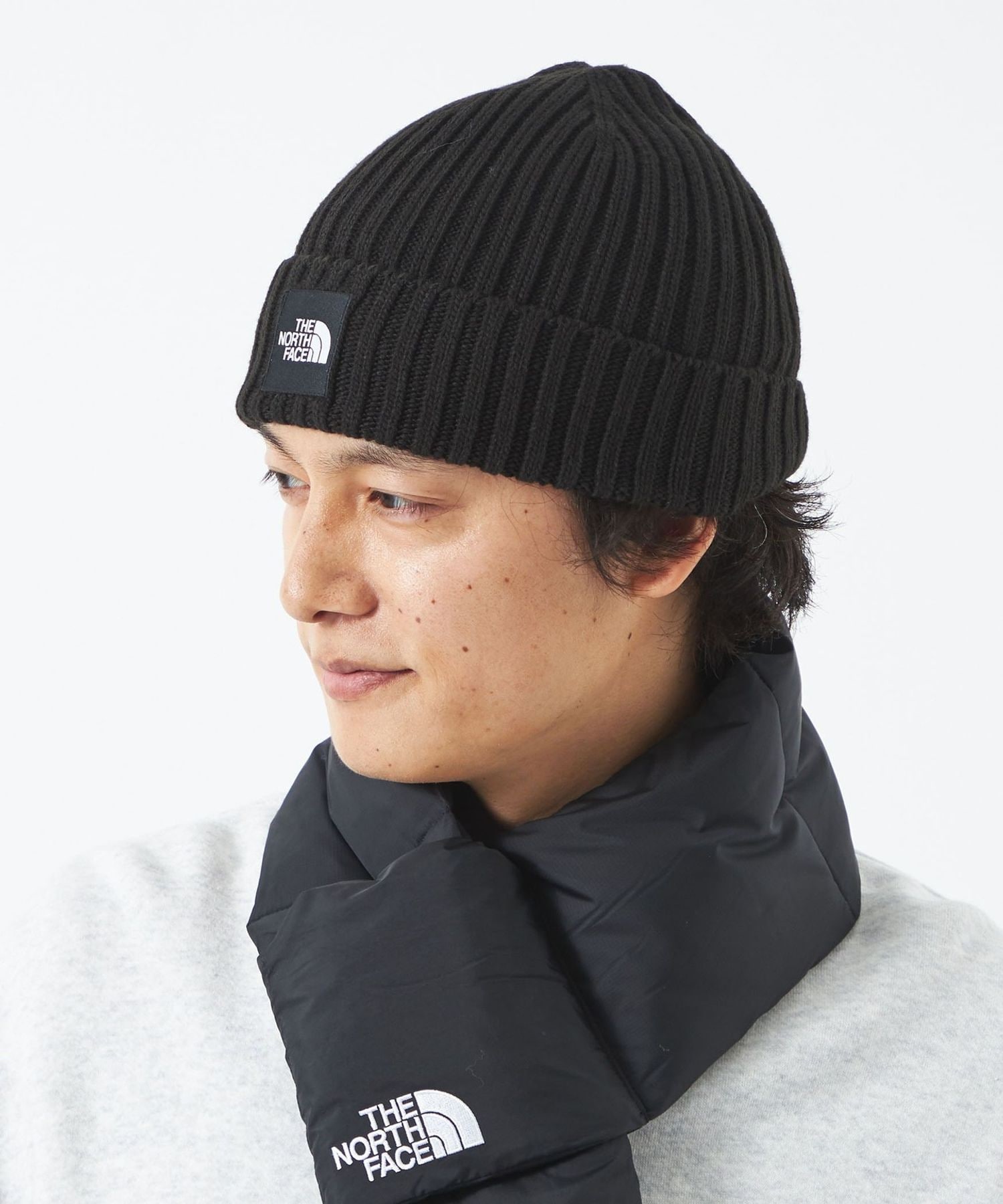 THE NORTH FACE＞ロゴ ビーニー