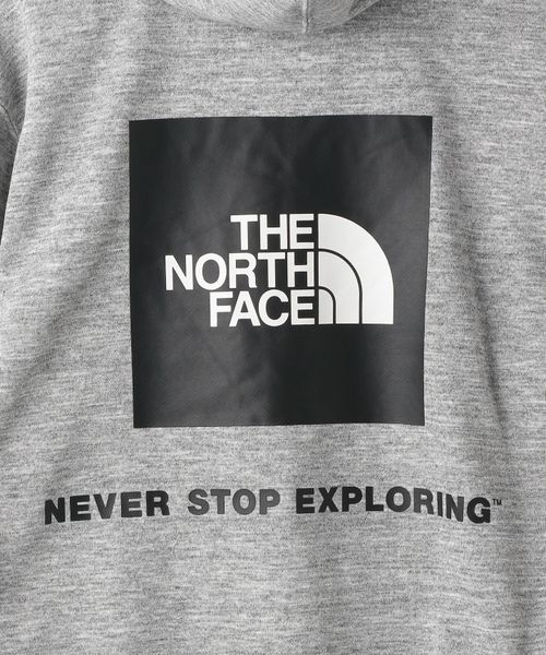 THE NORTH FACE back square logo hoodie
