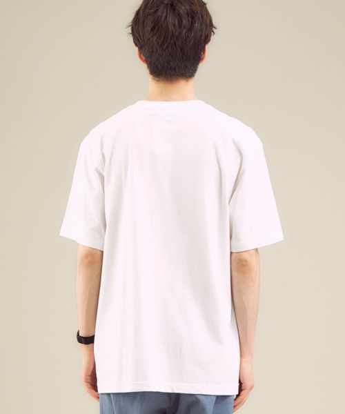 Livehood × PHOG スタンプ プリント Tシャツ