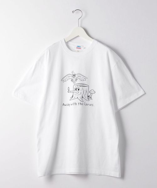 Livehood × PHOG スタンプ プリント Tシャツ