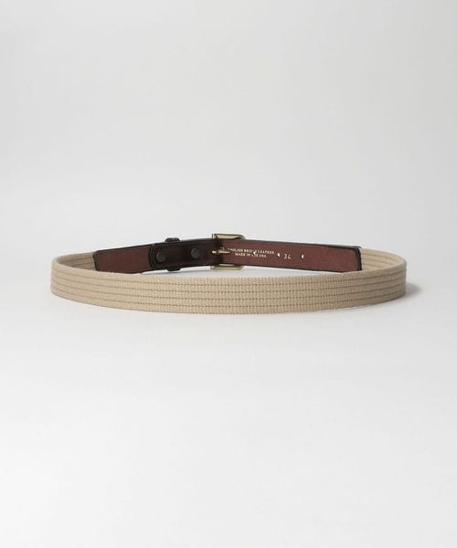 UNITED ARROWS 別注 TORY LEATHER ウェビング ベルト UNITED ARROWS green label relaxing｜【別注】<TORY LEATHER>1