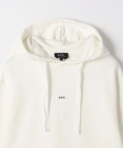 A.P.C.＞ロゴ フーディ LARRY