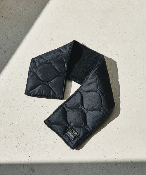 TAION/＜TAION＞ミリタリー リバーシブル ダウンマフラー/ストール / マフラー