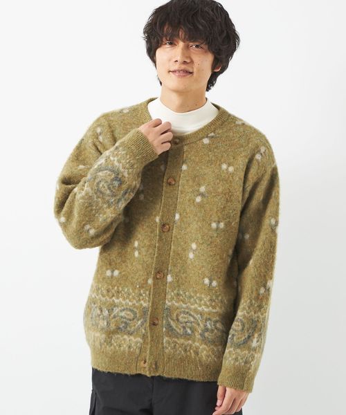 ELEPHANT BRAND＞ソウガラ クルーネック カーディガン