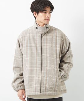 Morley チェック 中綿 コーチジャケット