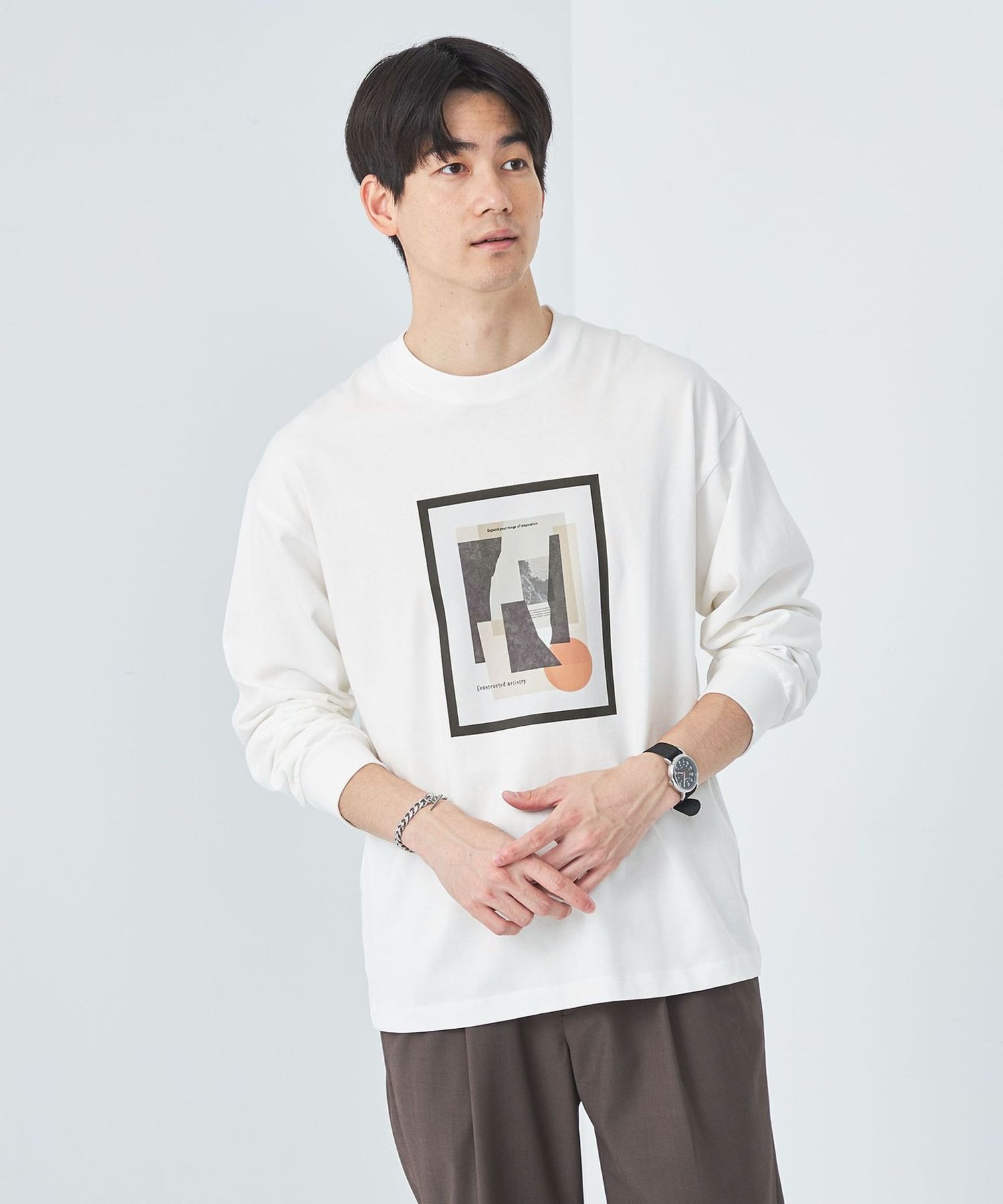 Phospho Graphica＞グラフィック ロングスリーブ Tシャツ