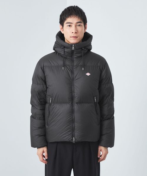 あずきDANTON×DOORS　別注ダウンベスト　サイズ34 ジップアップ DANTON - DANTON × DOORS 別注ダウンベストの通販 by マルチ