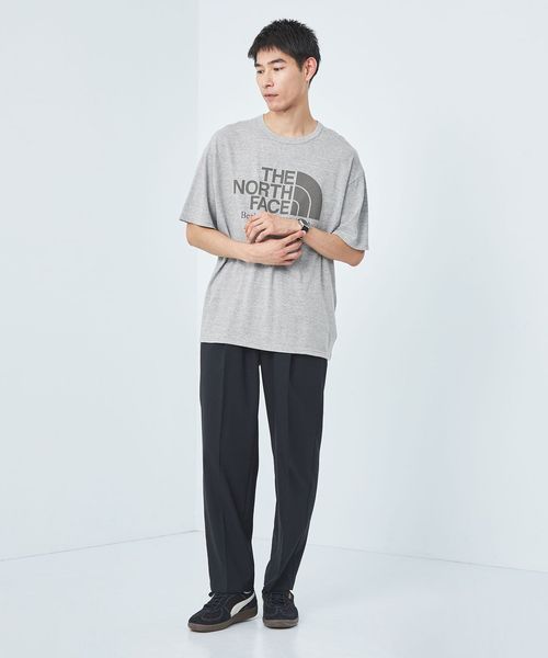 THE NORTH FACE PURPLE LABEL＞コットン レーヨン グラフィック Tシャツ