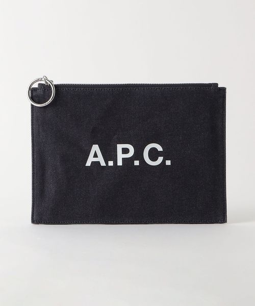 A.P.C./＜A.P.C.＞TROUSSE TOKYO デニムポーチ クラッチバッグ/ハンドバッグ / クラッチバッグ
