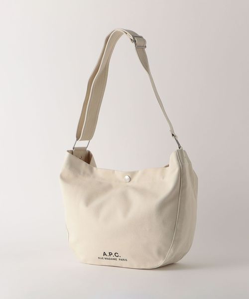 A.P.C. アーペーセー ベージュ Journal ショルダーバッグ 楽天市場】A.P.C. Journal バッグ アー・ぺー・セー バッグ