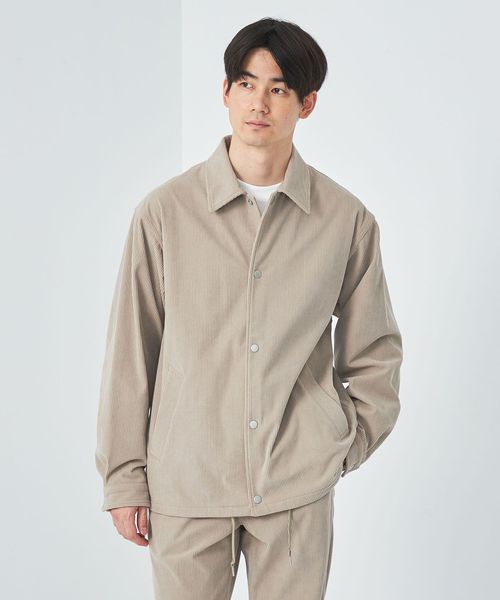 OLDSTUSSY コーデュロイコーチジャケット　ベージュ　00s OLDSTUSSY コーデュロイコーチジャケット ベージュ 00s