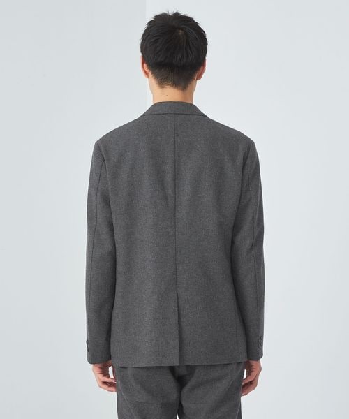 ホームスパン ナロー ジャケット ―ウォッシャブル・ストレッチ―
