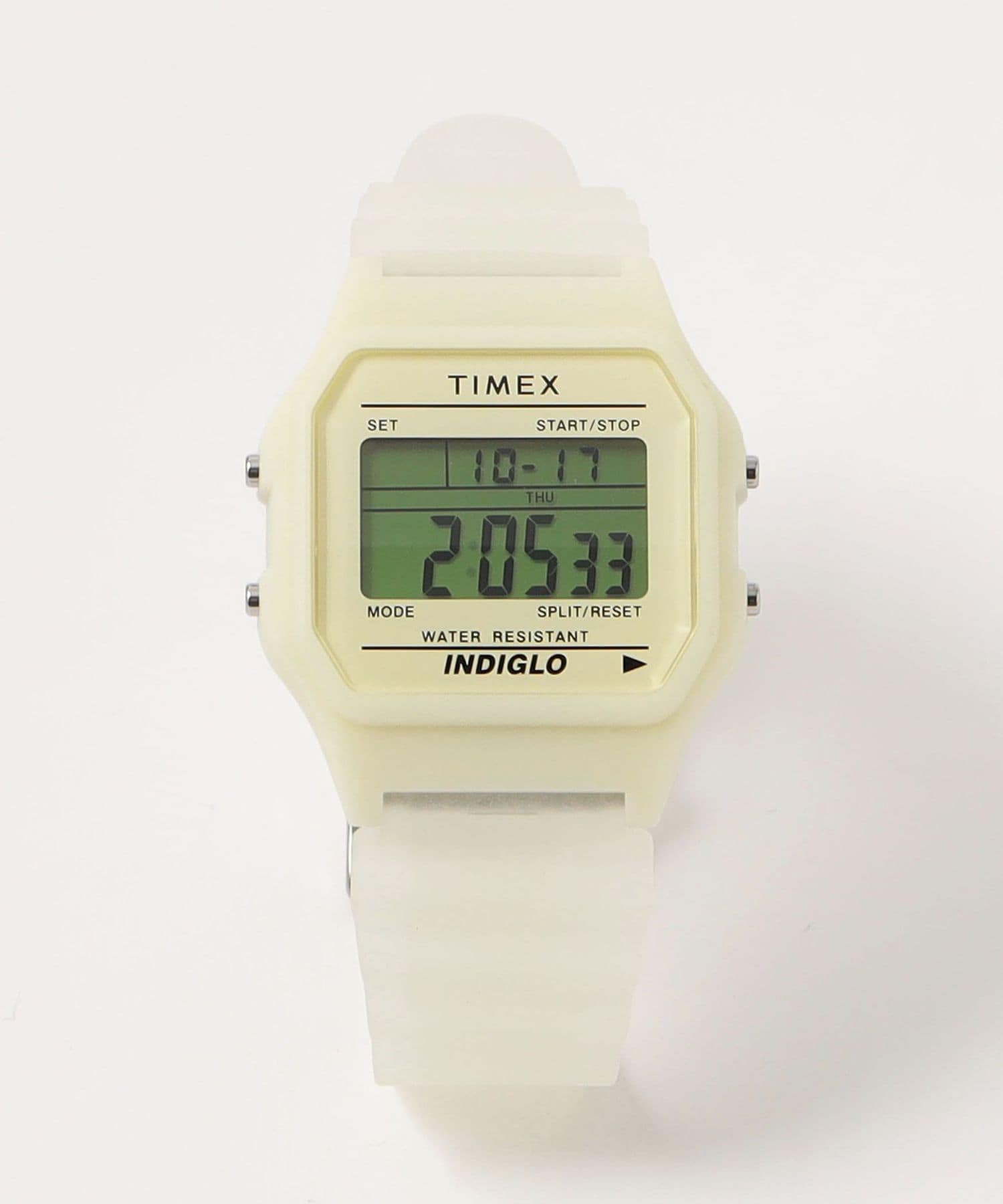 TIMEX＞TIMEX80 GLOW IN THE DARK 腕時計 デジタルウォッチ