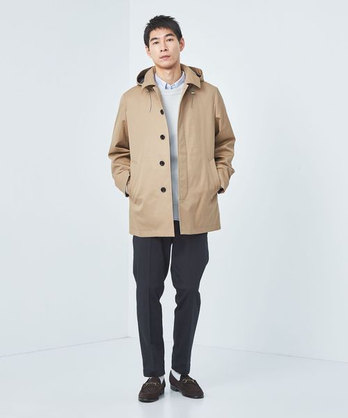 UNITED ARROWS EVENT デタッチャブルフード バルカラーコートL UNITED ARROWS｜<LOEFF>バルカラー コート UNISEX | Rakuten