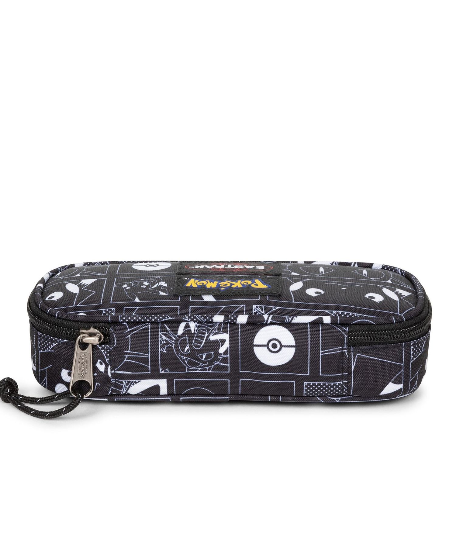 Pokemon×EASTPAK＞OVAL SINGLE ポケモンブラック 筆箱 ペンケース