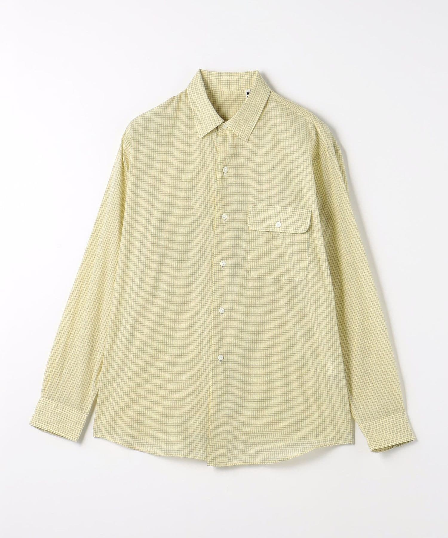 KAPTAIN SUNSHINE＞コットンガーゼ ピンチェック CPO シャツ