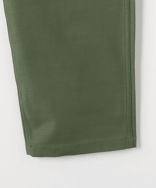 HYKE＞ BACK SATIN BAKER PANTS/バックサテン ベイカーパンツ