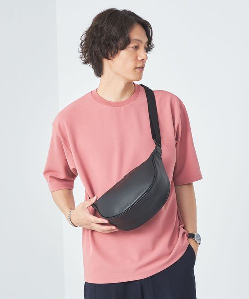 green label relaxing/GLR レザー ファンクショナル ショルダーバッグ/ショルダーバッグ