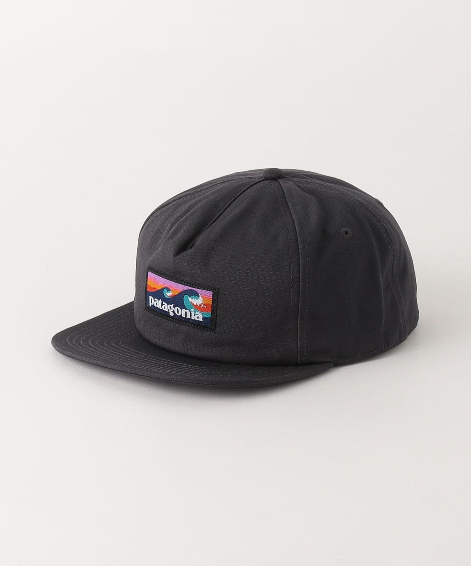 Patagonia＞ボードショーツ ラベル ファンフェアラー キャップ