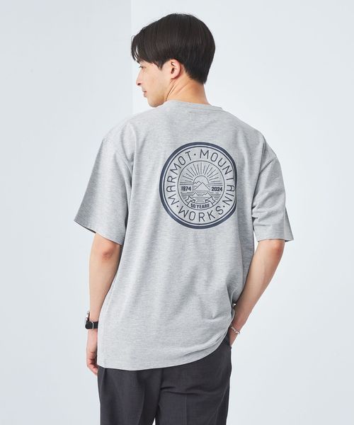別注】＜Marmot＞GLR 50th ロゴ Tシャツ -吸水速乾・ストレッチ・UVカット-