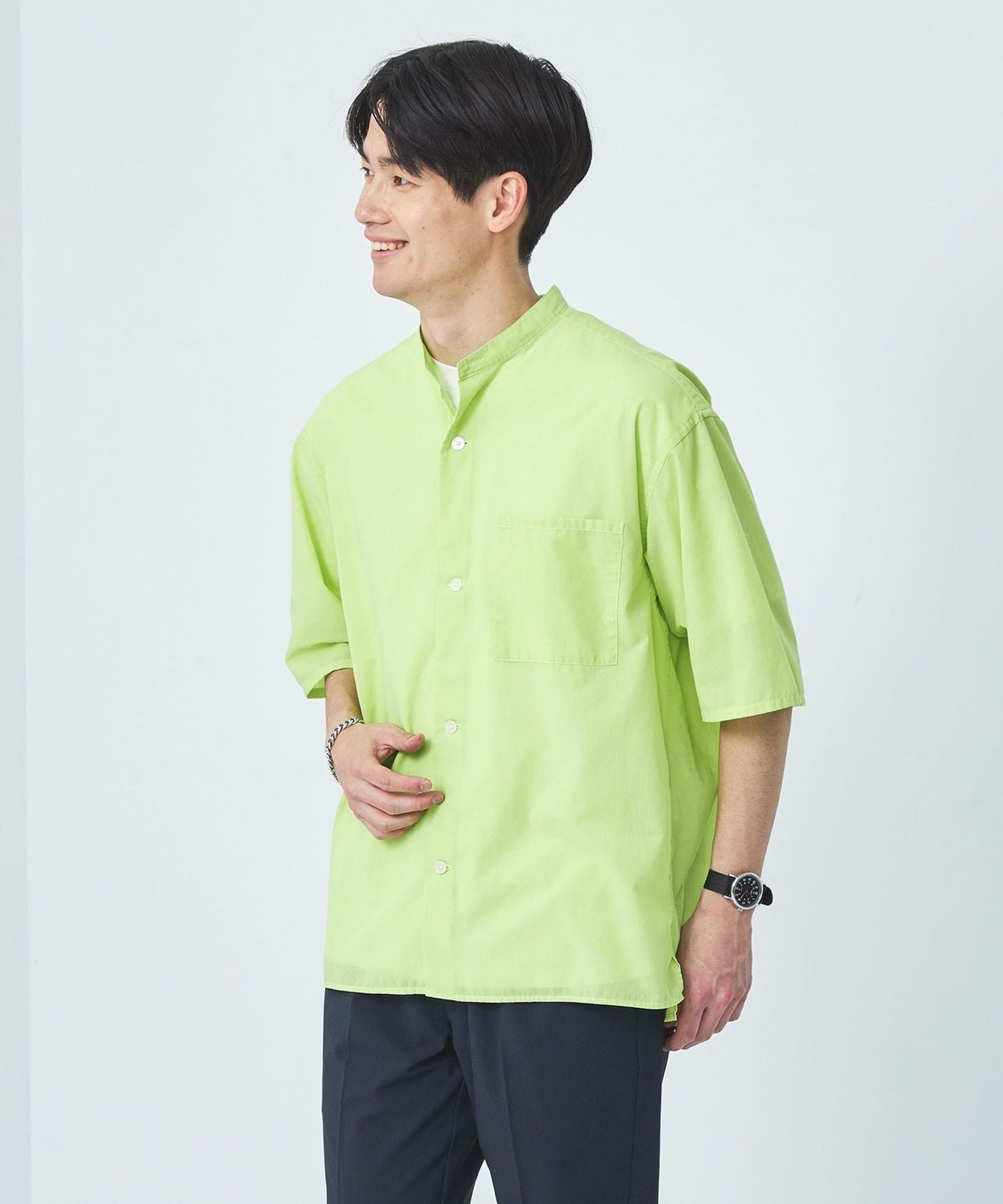 MALBON ホワイトショートスリーブシャツとショートパンツセット ポプリンボクシーショートスリーブシャツ | トミー ヒルフィガー
