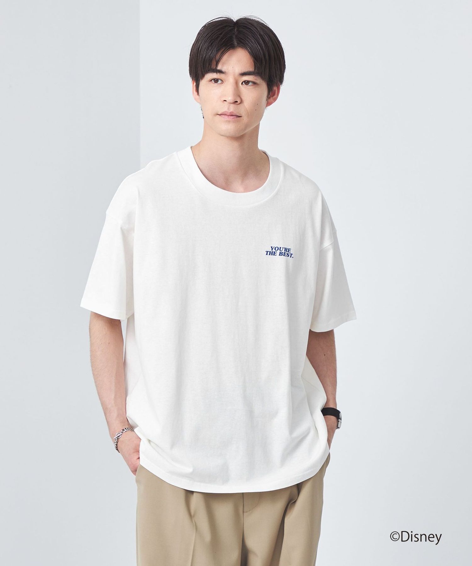WEB限定】＜GLR or＞DISNEY ミッキーマウス / バックプリント 半袖 Tシャツ