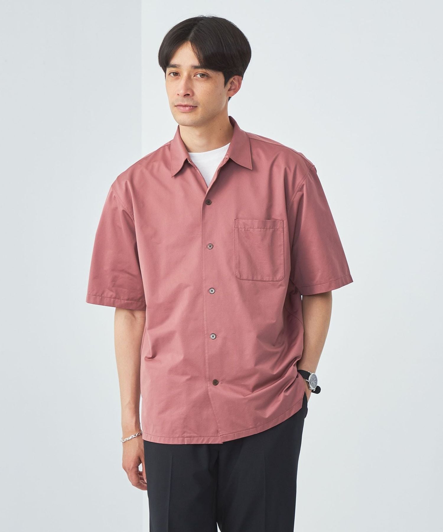 ユナイテッドアローズ　シャツワンピース UNITED ARROWS（ユナイテッドアローズ）の「UWSC ストライプ