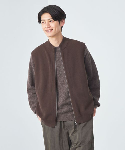 【24AW】ウールコットン　フリースジップ　ベスト 8040000928357_1.jpg?v=