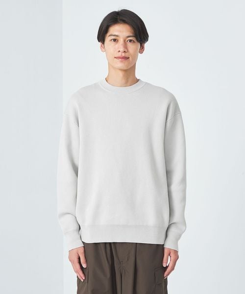 韓国 [NIKE] クルーネックルーズニットスウェット(2color) 韓国 [NIKE] クルーネックルーズニットスウェット(2color) (Nike