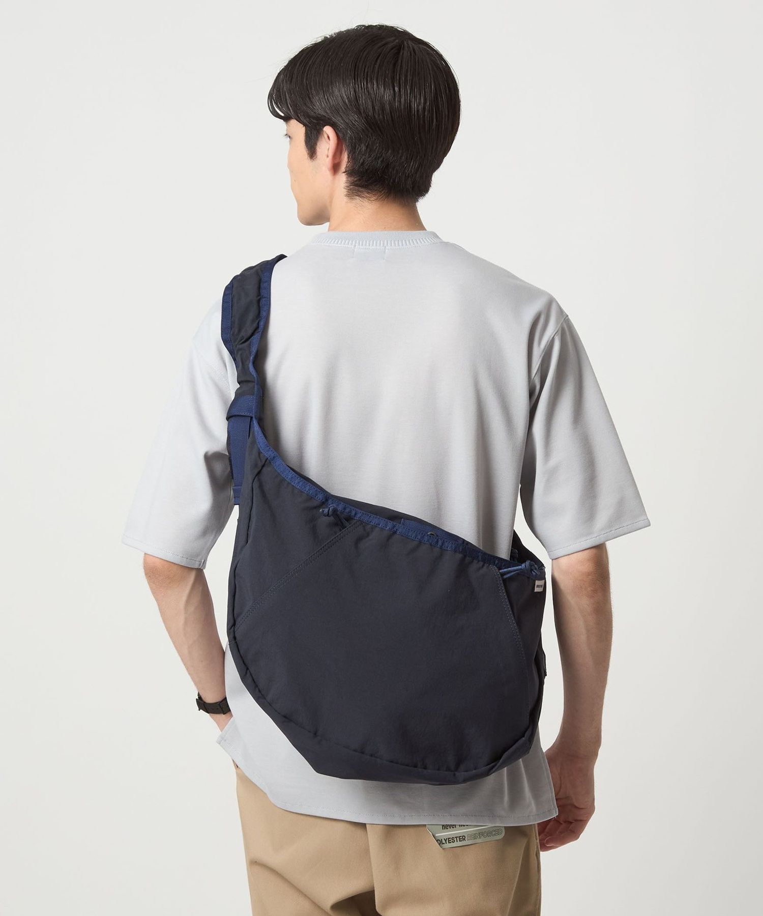 BRIEFING＞HOBO BAG WIDE ショルダーバッグ