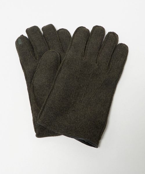 green label relaxing/ウォッシャブル フリース グローブ 手袋 ―スマートフォン対応―/グローブ / 手袋