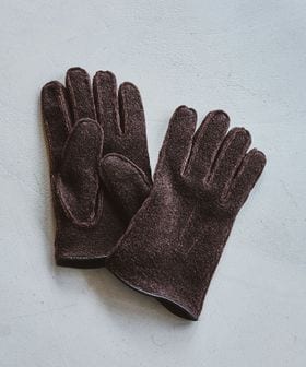green label relaxing/ウォッシャブル フリース グローブ 手袋 ―スマートフォン対応―/グローブ / 手袋