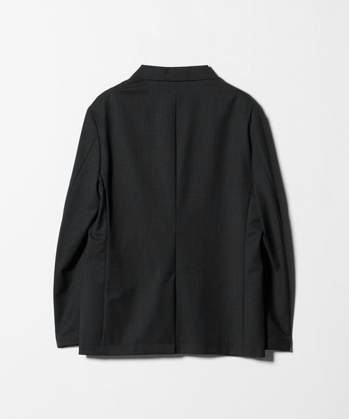 【美品】グリーンレーベル　大きいサイズ　洗える　ストレッチ　ジャケット　背抜き 美品】グリーンレーベル 大きいサイズ 洗える ストレッチ