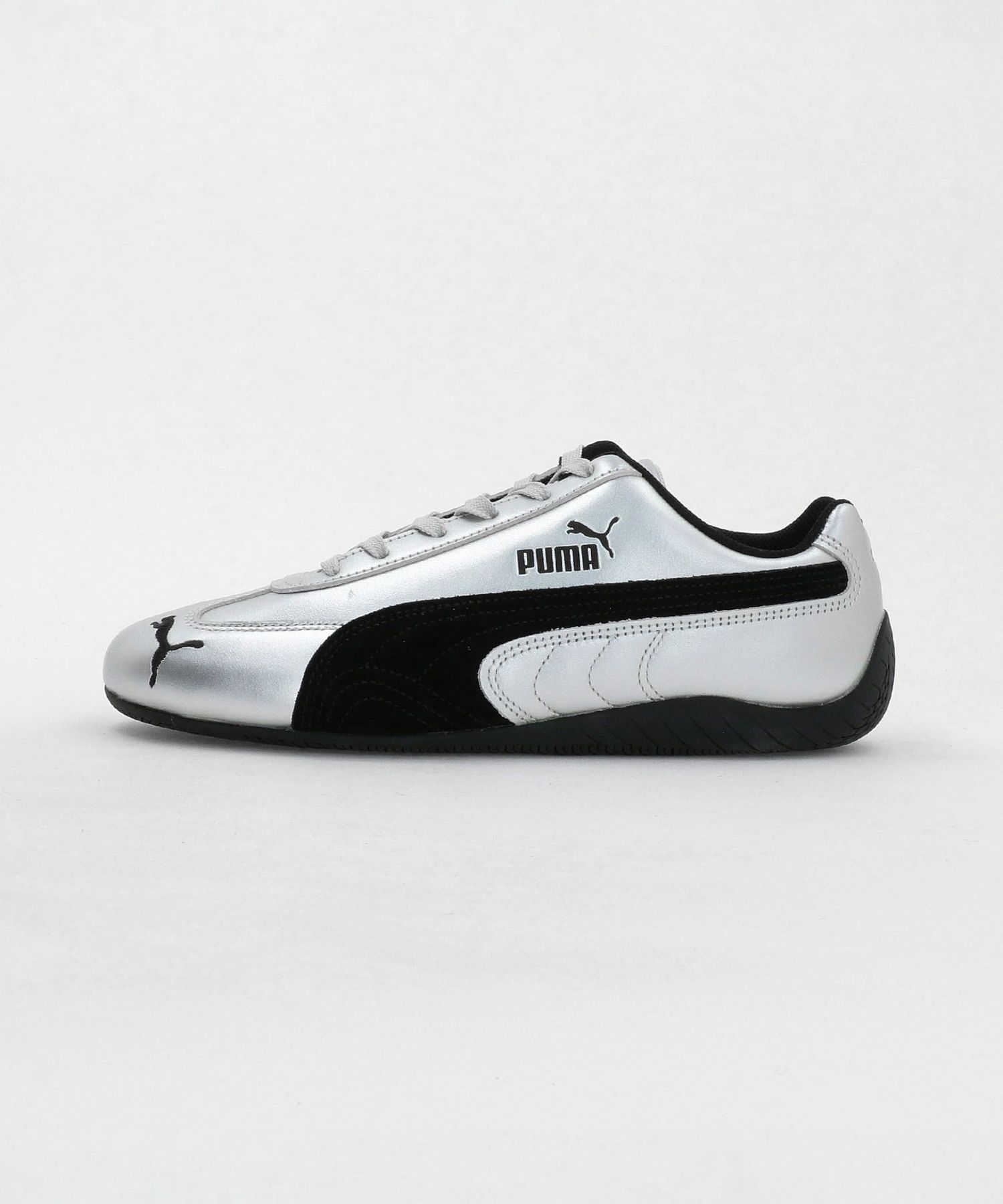 PUMA＞スピードキャット メタリック スニーカー